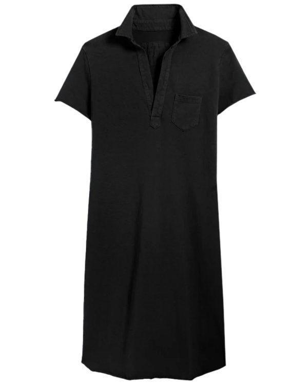 Black Lauren Polo Dress Online Sale