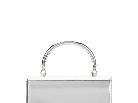 Arc Evening Bag in Chrome Cheap