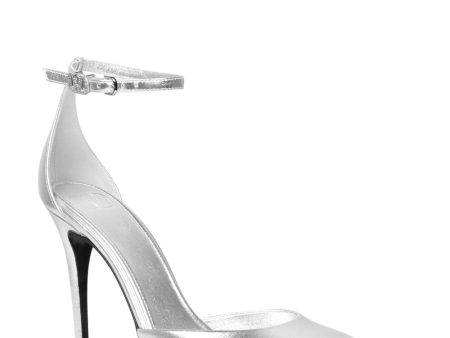 Eveninglam 100 Leather Pump in Silver Fashion