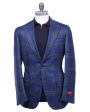 Blue Marechiaro Plaid Sportcoat Cheap