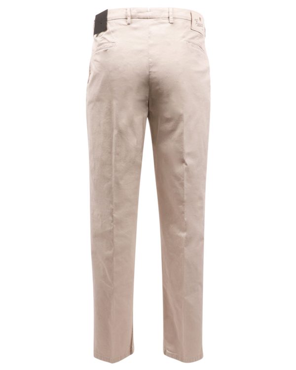 5 Pocket Chino Pant in Beige on Sale