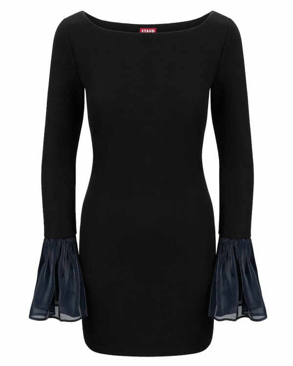 Black and Navy Hawthorne Dress For Sale