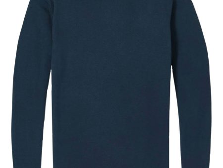 Jacob Sea Island Navy Sweatshirt For Discount