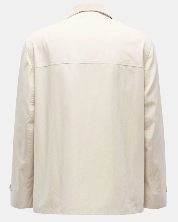 Beige Field Jacket Discount