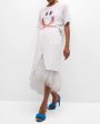 White Mr and Mrs Benjamin Skirt on Sale