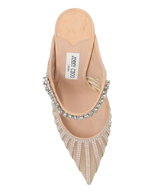 Bing 100m Crystal Embellishment Pump in Macaron For Cheap