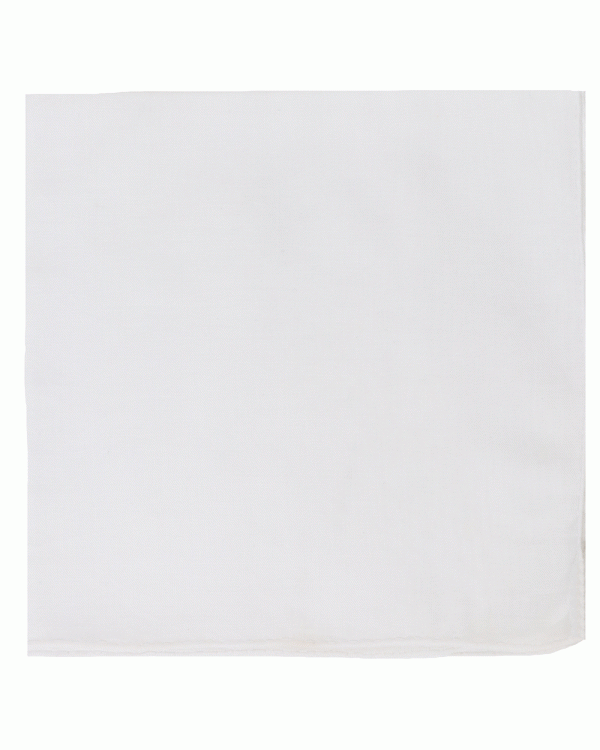 White Pocket Square Online Hot Sale