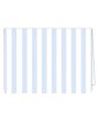 Blue Cabana Stripe Folded Notecards Online Hot Sale