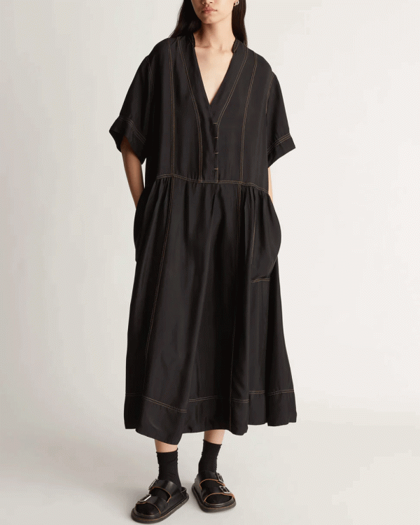 Black Kline Dress Hot on Sale