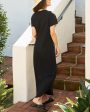 Black Harper Maxi Tee Dress Online