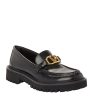 VLogo Signature Calfskin Loafer in Nero Fashion