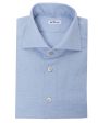 Sky Blue Textured Sportshirt on Sale