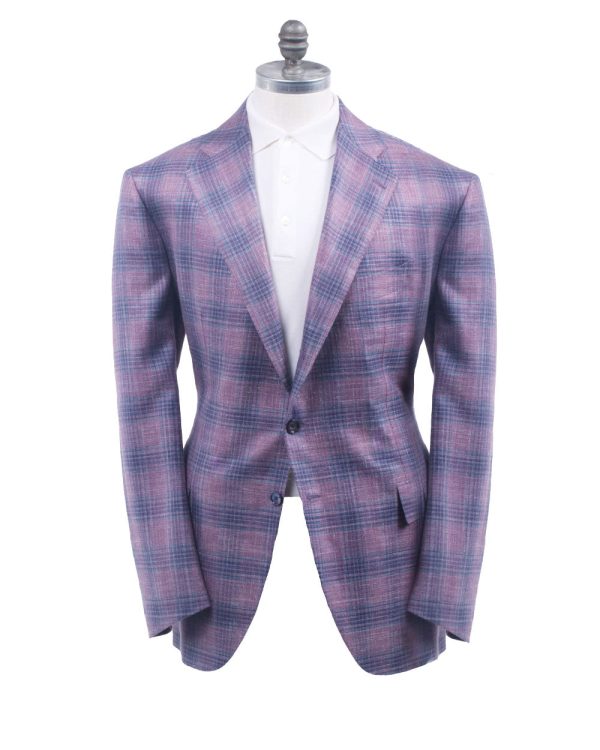 Lavender Plaid Sportcoat Fashion