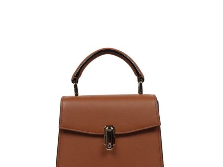 Sophie Top Handle Bag in Saddle For Discount