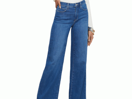 Apollo Scottie High Rise Wide Leg Jeans Supply