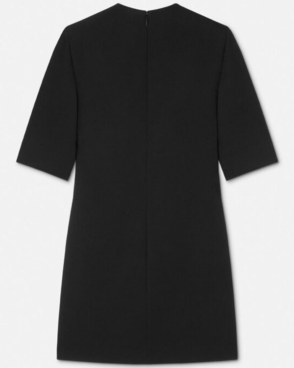 Black Gabardine Dress For Sale