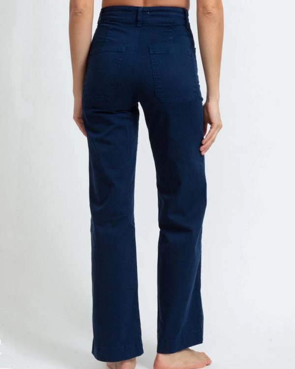 Twill Sailor Jean in Anchor Navy Online Hot Sale