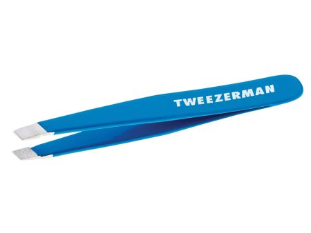 Mini Slant Tweezer in Bahama Blue Sale