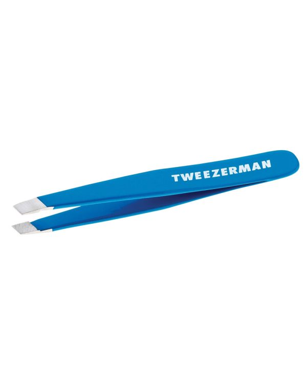 Mini Slant Tweezer in Bahama Blue Sale