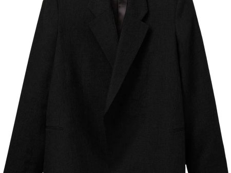 Black Polus Suit Jacket Hot on Sale