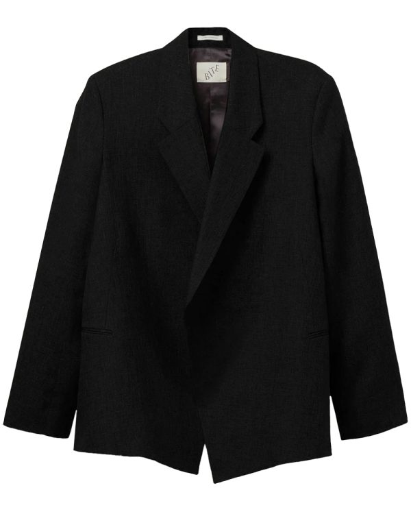 Black Polus Suit Jacket Hot on Sale