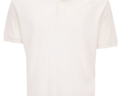 White 3 Button Polo For Discount