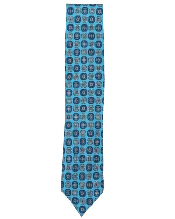 Turquoise Silk Tie Online Sale