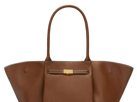 The New York Bag in Tan Hot on Sale