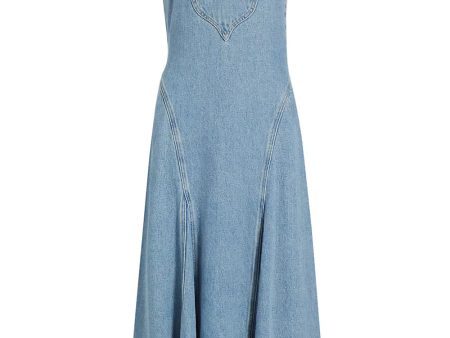 Western Denim Dress in Mojave Hot on Sale