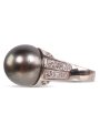 Tahitian Pearl and Diamond Ring Online