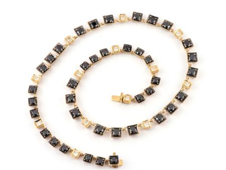 Black Diamond Riviera Necklace Supply