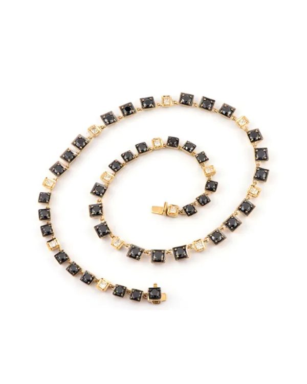 Black Diamond Riviera Necklace Supply