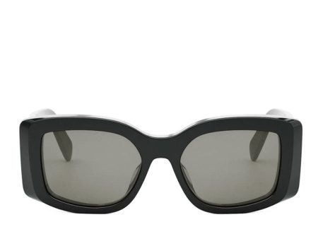 Triomphe XL Sunglasses in Black Online Sale