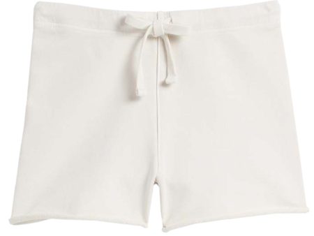 Vintage White Pearl Sweatshort For Discount