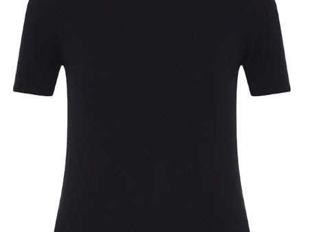 Black Nomia Embellished Knit Tee Online now