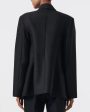 Black Polus Suit Jacket Hot on Sale