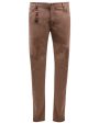 5 Pocket Stretch Pants in Light Brown Online now