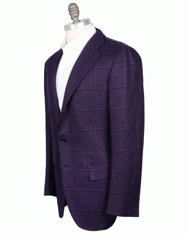 Raspberry and Black Sportcoat on Sale