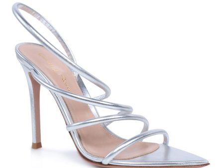 Ettie Sandal in Silver on Sale