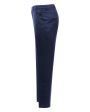 Navy Zip Dress Trouser For Cheap