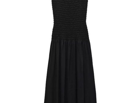 Black Anya Smoked Cami Maxi Dress For Sale