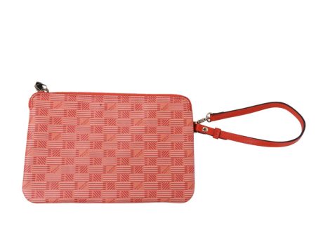 St. Folio Zipper Pouch in Orange Online Hot Sale