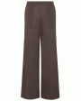 Wide Leg Pant in Heather Brown Online