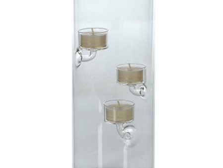 Tall Glass Tealight Holder Online Sale