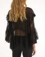 Black Lace Blouse Fashion