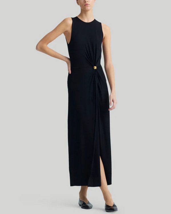 Black Saralien Dress For Discount