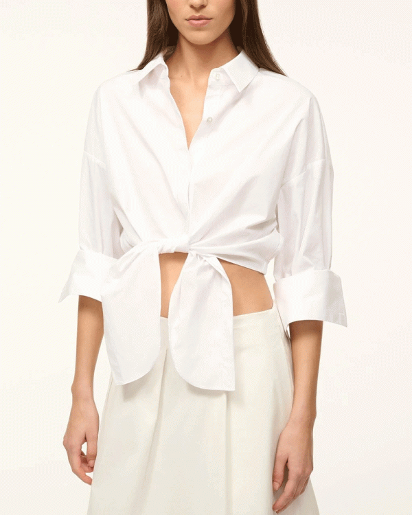 White Lisa Top Hot on Sale