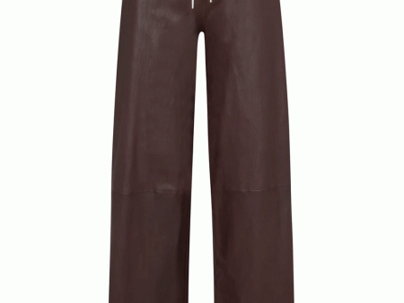 Baggy Athletic Sweatpant in Dark Chocolate Fashion