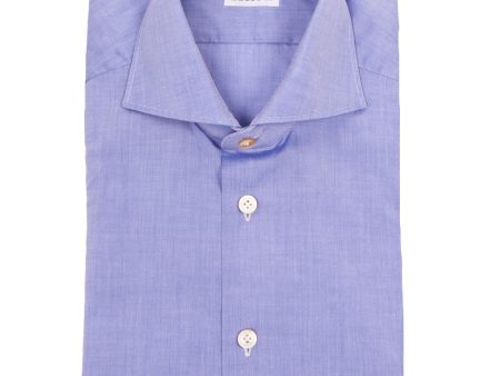 Solid Blue Sportshirt Cheap