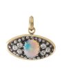 Vintage Opal and Diamond Eye Pendant For Cheap